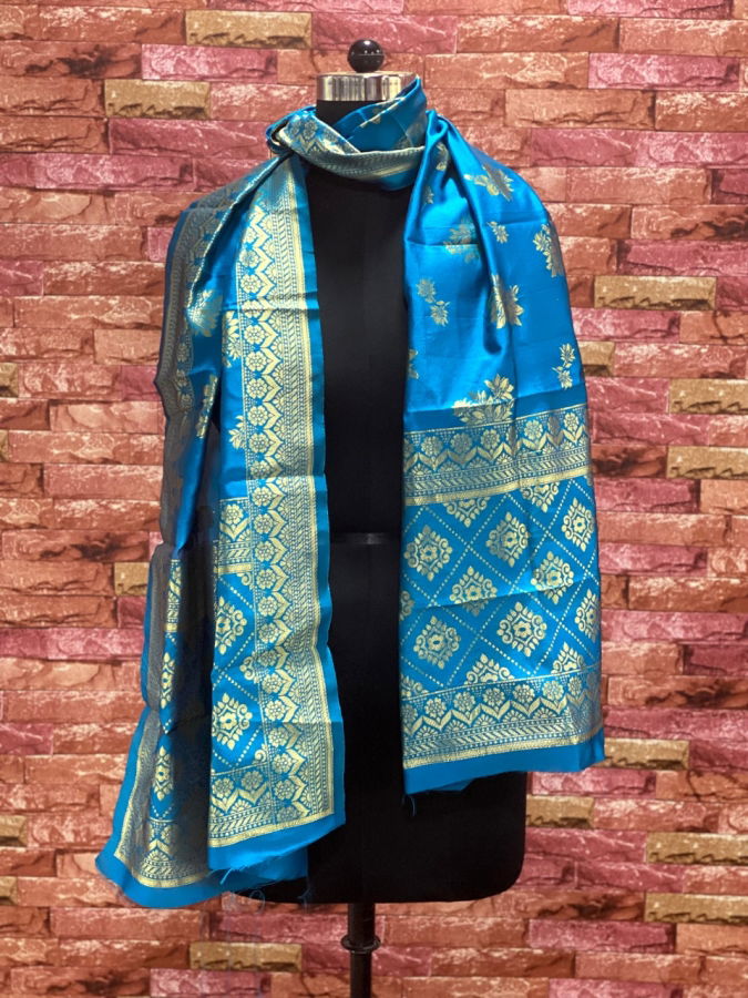 Pptoss Banarasi Silk Dupatta 13 Wholesale Dupatta Collection